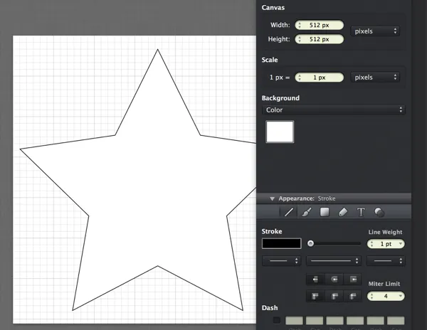 グリフ画像の作成