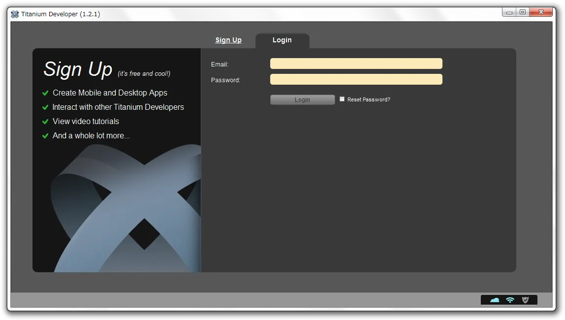 サインアップとログイン
