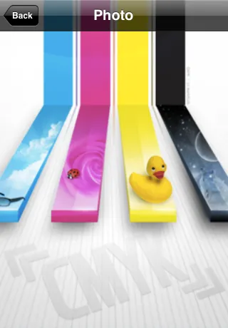 選択された写真の表示